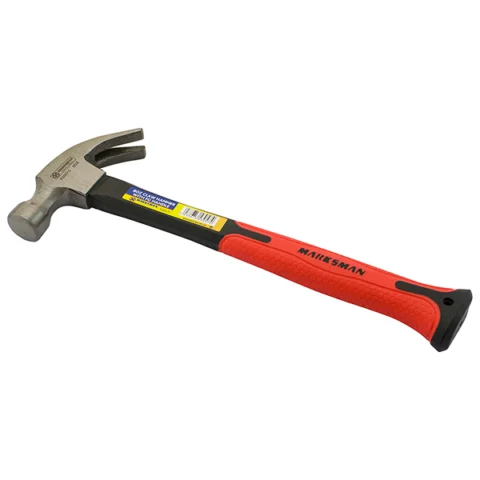 Marksman Fibreglass Handle Claw Hammer 8oz