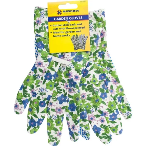Marksman Floral Print Garden Gloves