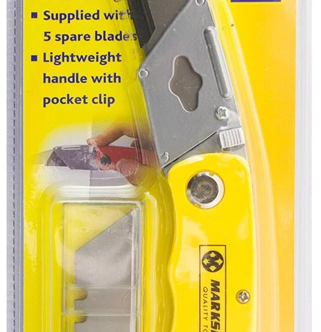 Marksman Folding Lock Back Utility Knife