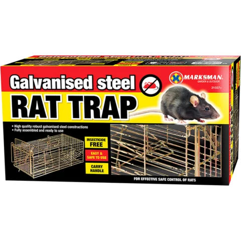 Marksman Galvanised Steel Rat Trap Cage