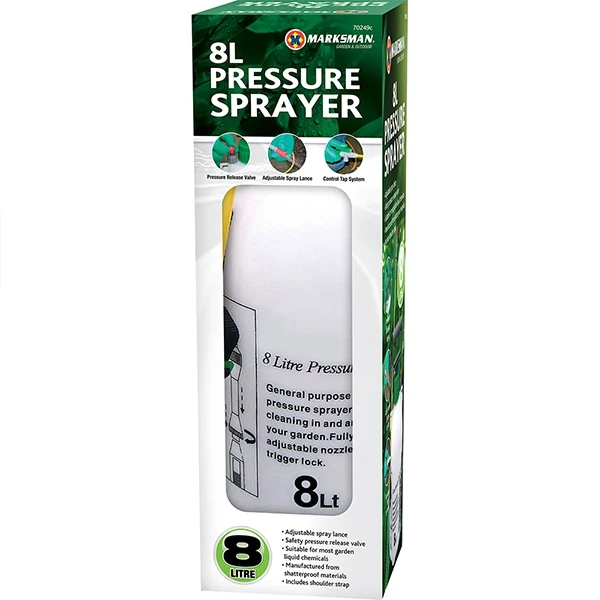 Marksman Garden Pressure Sprayer 8l