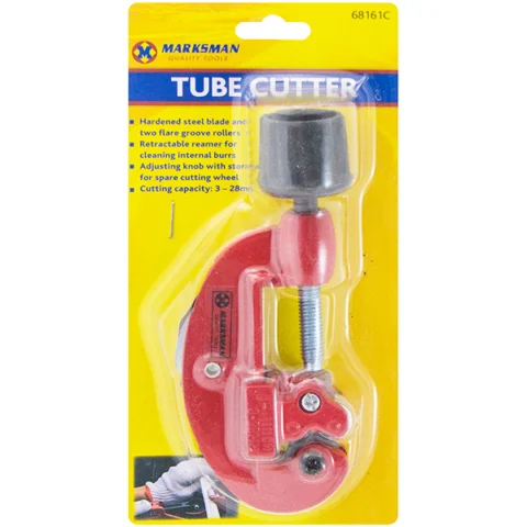 Marksman Hardened Steel Blade Tube Cutter 3-28mm