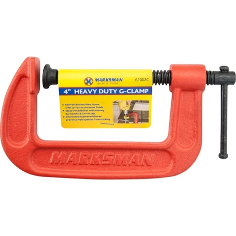 Marksman Heavy Duty G-Clamp 4"