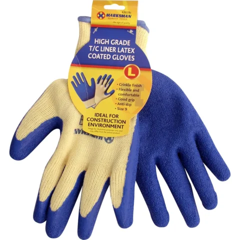 Marksman Latex Coated Work Gloves Large