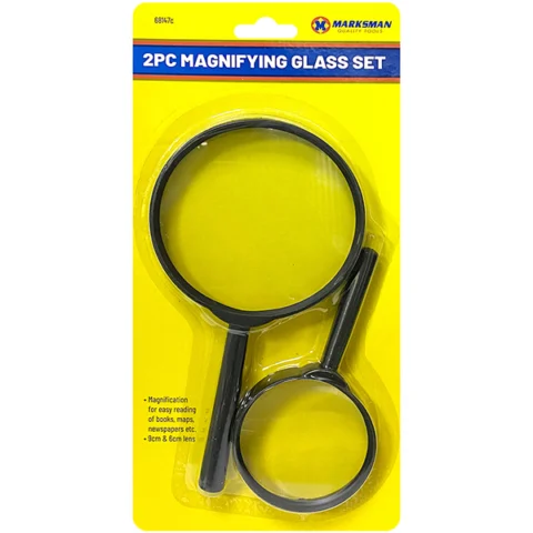 Marksman Magnifying Glass Set 2pc