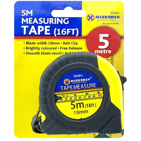 Marksman Measuring Tape 5m