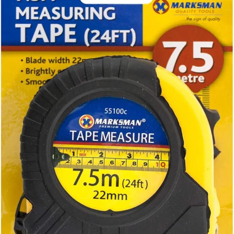 Marksman Measuring Tape 7.5m