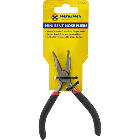 Marksman Mini Bent Nose Pliers 4.5"