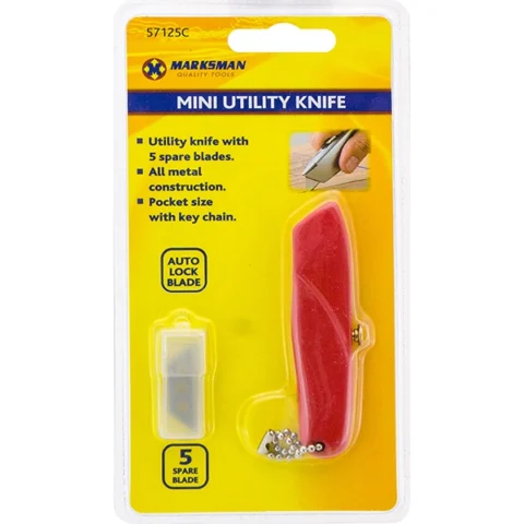 Marksman Mini Utility Knife With 5 Spare Blades