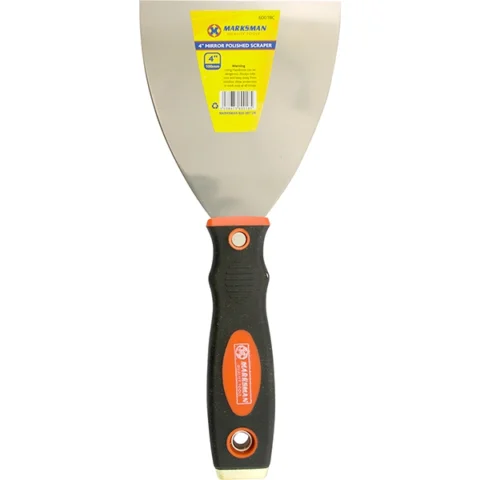 Marksman Mirror Polished Scraper 4"