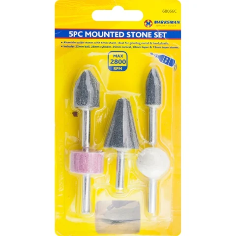Marksman Mounted Stone Set 5pc