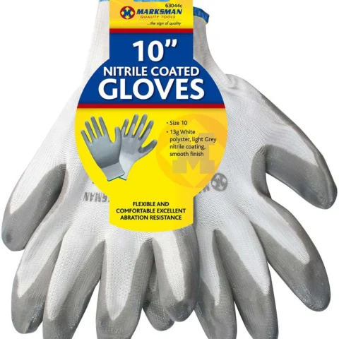 Marksman Nitrile Coated Work Gloves Size 10