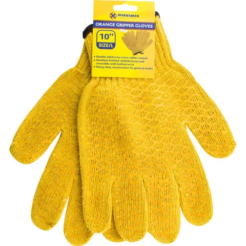 Marksman Orange Gripper Gloves Large