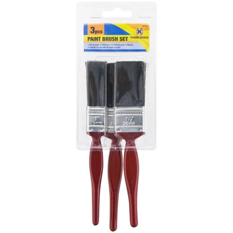 Marksman Paint Brush Set 3pc