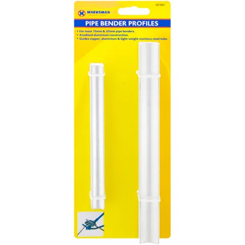 Marksman Pipe Bender Profiles Set 2pc