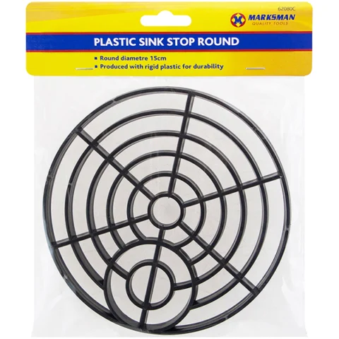 Marksman Plastic Sink Stop Round 15cm