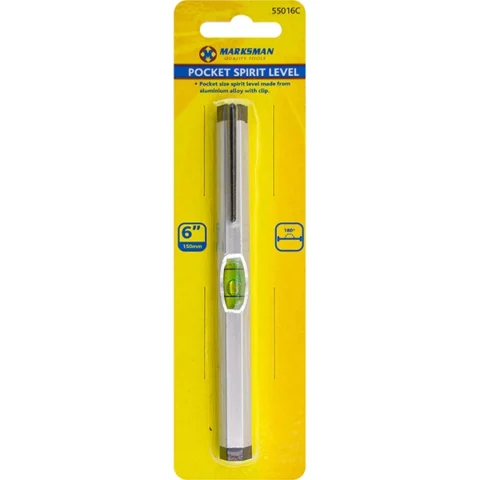 Marksman Pocket Spirit Level 6"