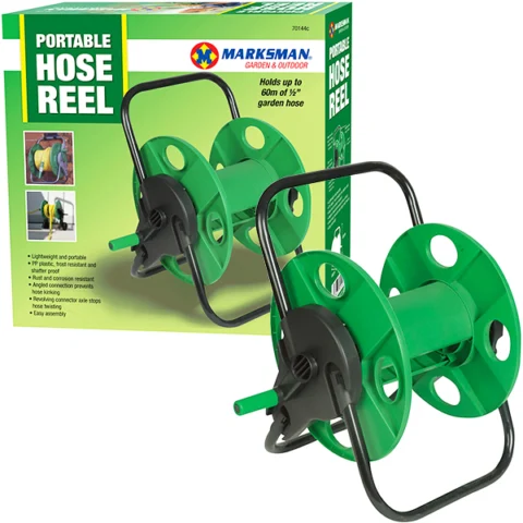Marksman Portable Garden Hose Reel 60m