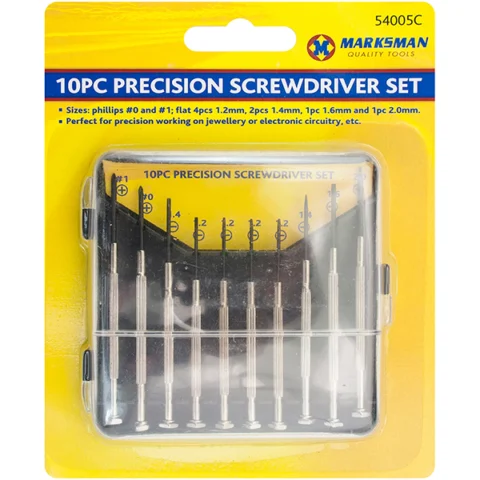 Marksman Precision Screwdriver Set 10pc