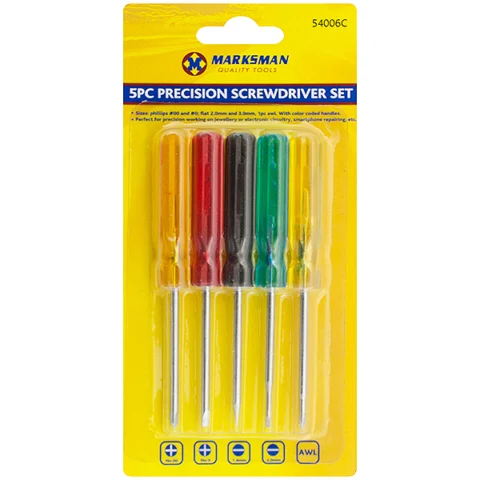 Marksman Precision Screwdriver Set 5pc