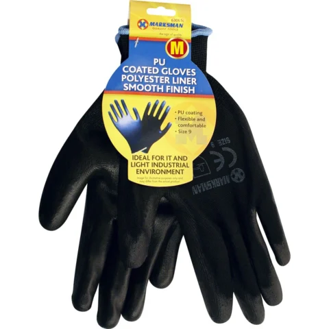 Marksman PU Coated Work Gloves Medium