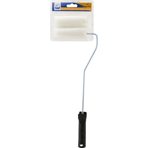 Marksman Radiator Roller With 2 Gloss Sleeves 4"