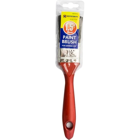 Marksman Red Handle Paint Brush 1.5"
