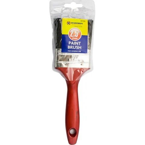Marksman Red Handle Paint Brush 2.5"
