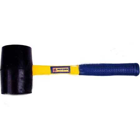Marksman Rubber Mallet With Fibreglass Handle 32oz