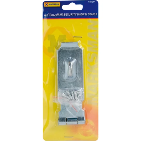 Marksman Security Hasp And Staple 3.5"