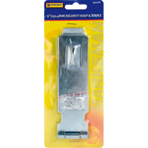 Marksman Security Hasp And Staple 5.5"