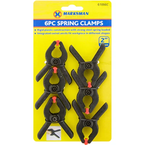 Marksman Spring Clamps Set 2" 6pc