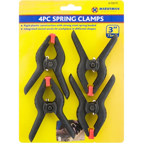 Marksman Spring Clamps Set 3" 4pc
