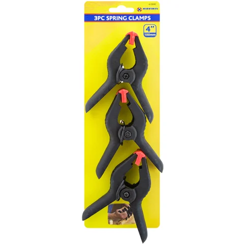 Marksman Spring Clamps Set 4" 3pc