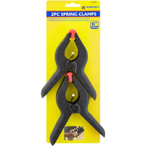 Marksman Spring Clamps Set 6" 2pc