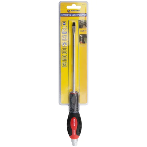 Marksman Striking Flat Screwdriver 15cm