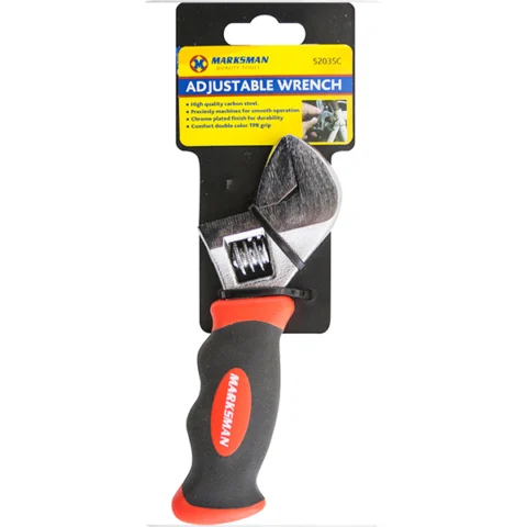 Marksman Stubby Adjustable Wrench 8"