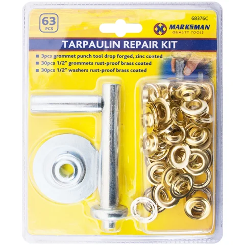 Marksman Tarpaulin Repair Kit 63pc