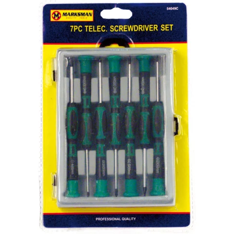 Marksman Telecommunication Screwdriver Set 7pc