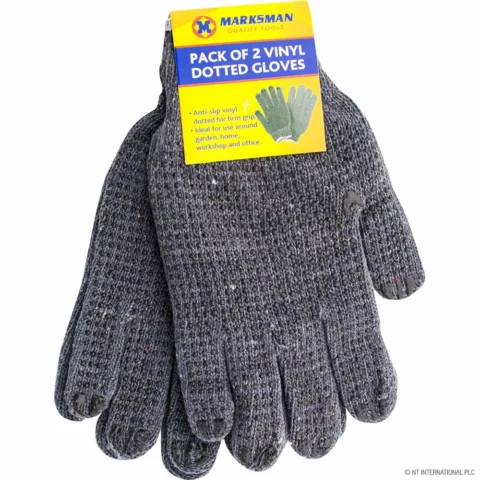 Marksman Vinyl Dotted Gloves