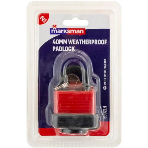 Marksman Weatherproof Padlock 40mm