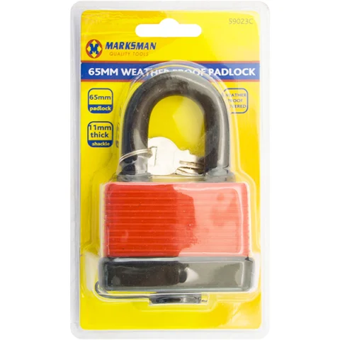 Marksman Weatherproof Padlock 60mm