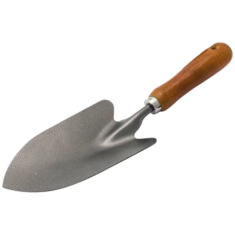 Marksman Wood Handle Hand Trowel