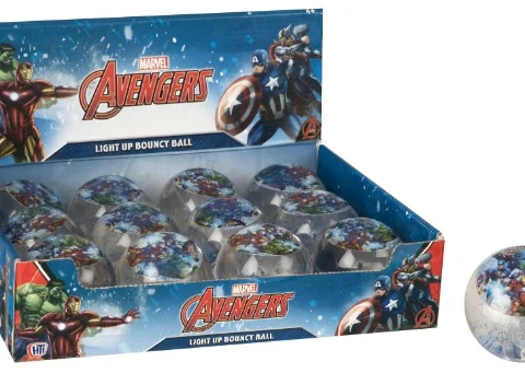 Marvel Avengers Light Up Bouncy Ball