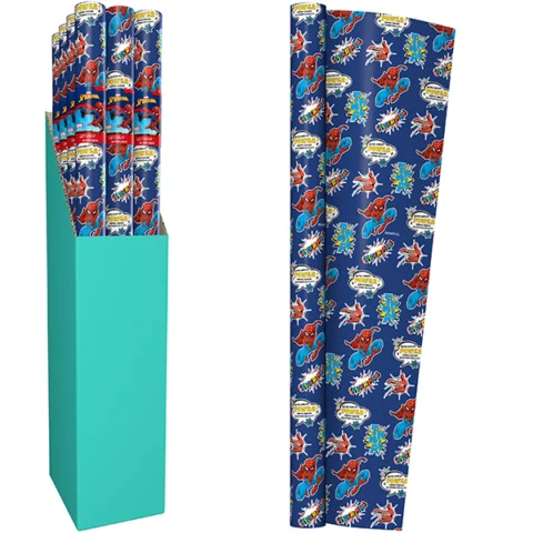 Marvel Spider-Man Print Gift Wrap 69cm X 2m