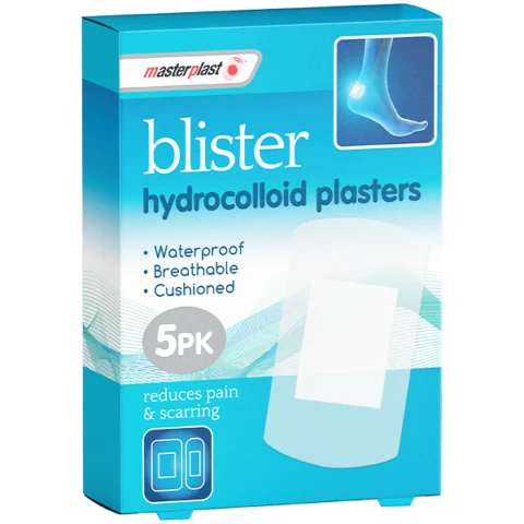 Masterplast Assorted Blister Hydrocolloid Plasters 5 Pack