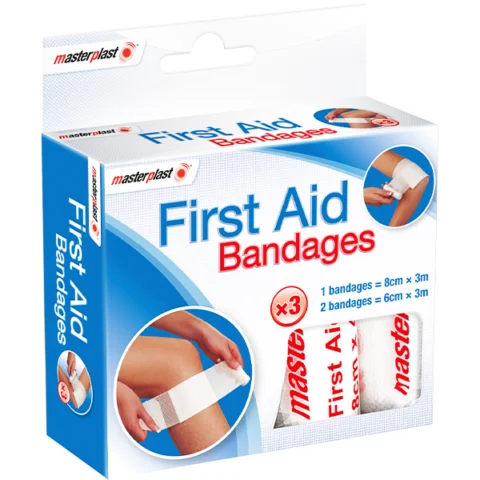 Masterplast Assorted First Aid Bandages 3 Pack