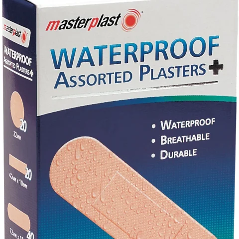 Masterplast Assorted Waterproof Dressings 100pc