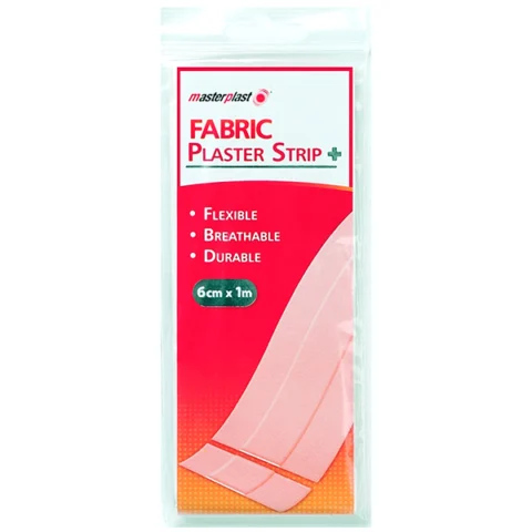 Masterplast Fabric Plaster Strip 6cm X 1M