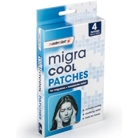 Masterplast Migra Cool Patches 5cm X 12cm 4 Pack